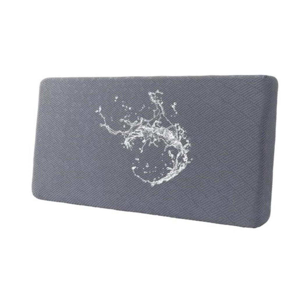 SearchI Waterproof Couch Cushion Covers Replacement (Small, Gray) 20x20x2”